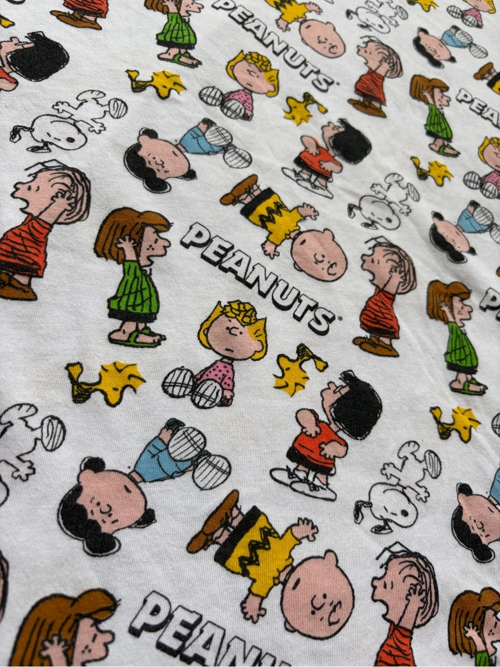 Peanuts Snoopy Charlie Brown Crop Tee - Picture 2 of 3